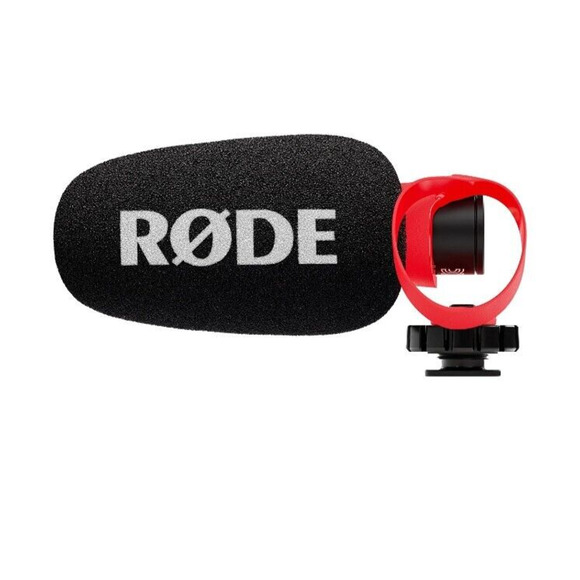 VideoMicro II On-Camera Microphone - Black and Red - Picture 3 of 8